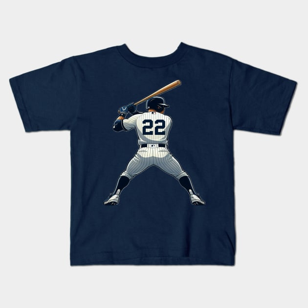 NY Baseball Kids T-Shirt by Corecustom